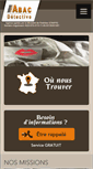 Mobile Screenshot of detectiveparis.com